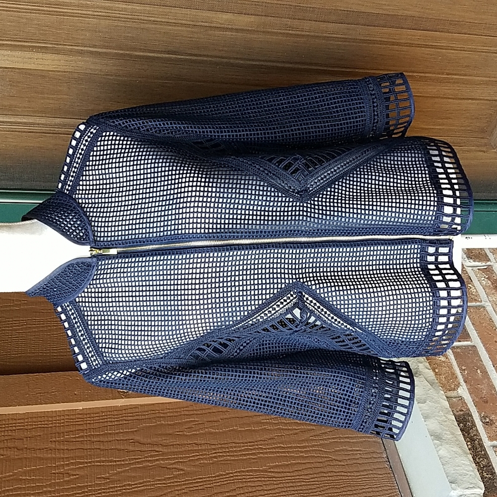 Travelers by Chico's mesh blazer